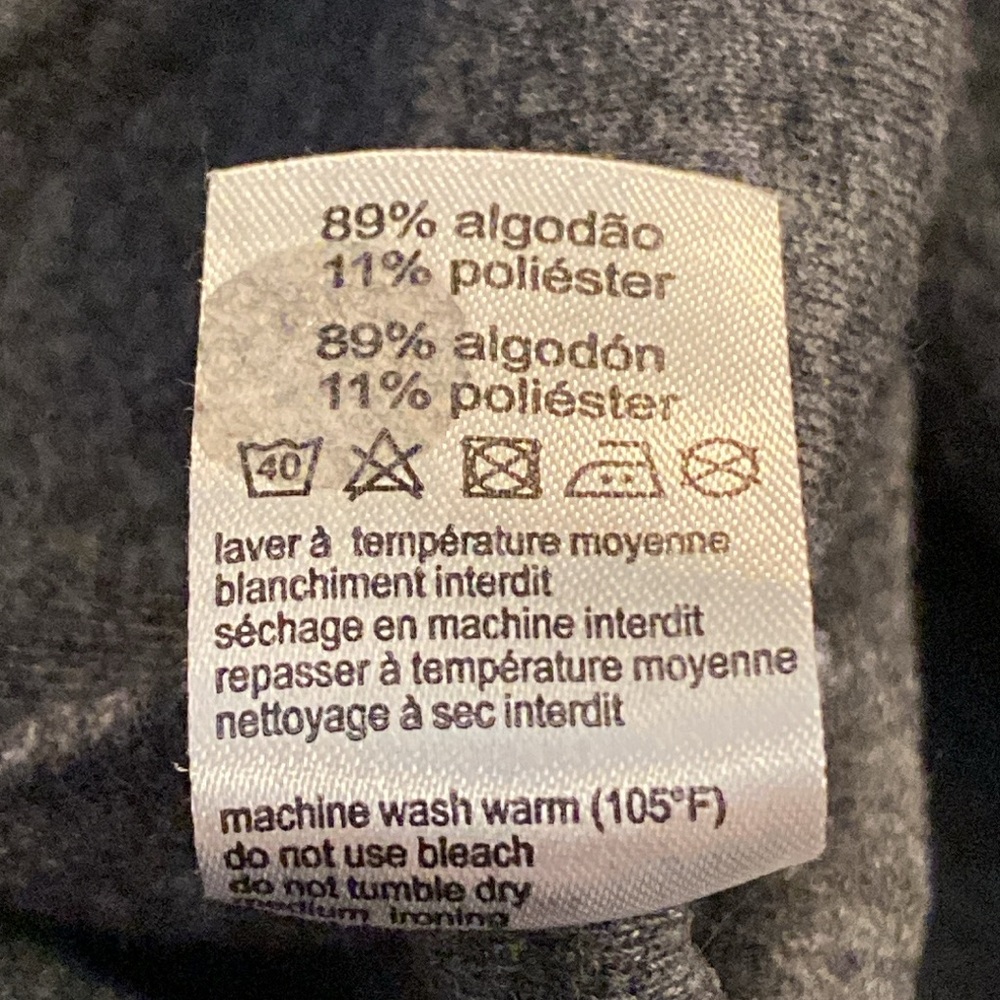 LACOSTE Quilted Stylish Sweatshirt size 40 (S/M) - Picture 13 of 16
